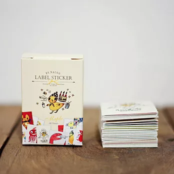 趣味時光裝飾貼(48入)-美寶