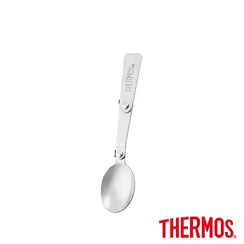 【THERMOS膳魔師】不鏽鋼折疊式餐具 湯匙(Y-SK3000-S)SBK(不銹鋼色)