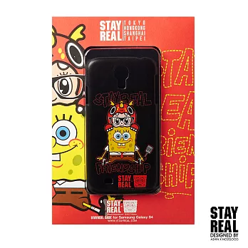 STAYREAL-Samsung S4 好友海綿黑