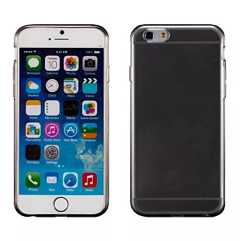 【BIEN】iPhone 6 Plus 清新全透軟質保護殼 (透黑)