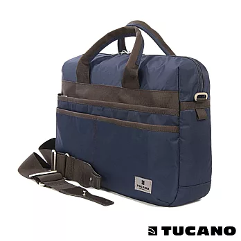TUCANO Shine 多功能手提肩背二用電腦包 15吋適用(藍)