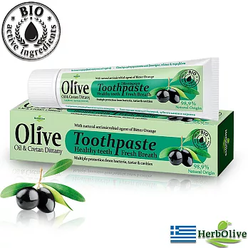 希臘HerbOlive克里特島草本複方精華多效牙膏100g