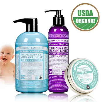 Dr.Bronner’s 布朗博士 溫和沐浴保養組