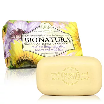 Nesti Dante義大利手工皂-天然純植系列-純植蜂蜜乾草皂(250g)
