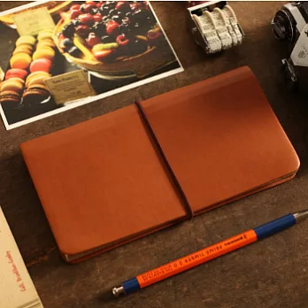 【HIGHTIDE】資料/鈔票收納夾(Brown)