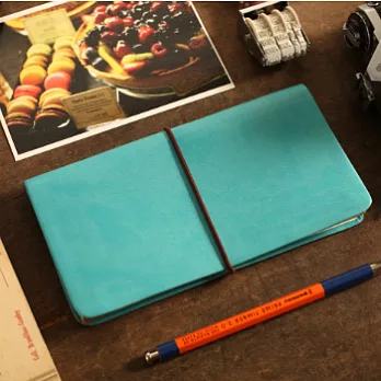 【HIGHTIDE】資料/鈔票收納夾(Turquoise Blue)