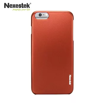 Nexestek 類金屬質感手機保護殼- iPhone 6 PLUS (5.5吋) 專用熾焰橘色