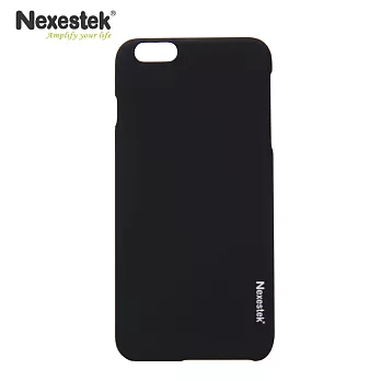 Nexestek 類皮革款手機保護殼- iPhone 6 (4.7吋) 專用質感黑色