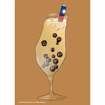 蔣堂 ‧ 珍奶台灣系列明信片 - 台灣杯