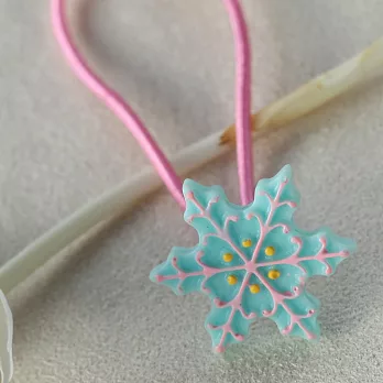 聖誕獻禮髮圈‧Alice遇見愛麗絲‧B款雪花