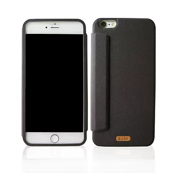 卡樂創意 iPhone6 Plus 免翻蓋觸控側翻系列古典咖