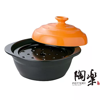 日本MAEBATA 萬用陶鍋(24CM)橘