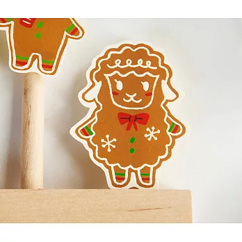 Smohouse {Xmas} 聖誕款貼紙:薑餅楊小姐