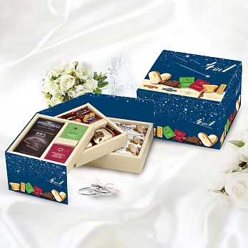 《歐美精選》巧克力&茶包&餅乾禮盒