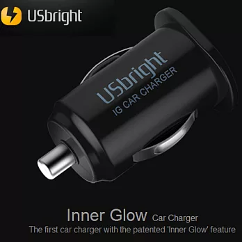【超跑級!】優百拓USbright 內光雙USB車充【超美超快!】全新盒裝