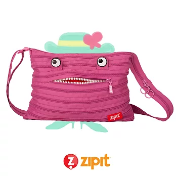 Zipit 怪獸斜背包-粉紅色
