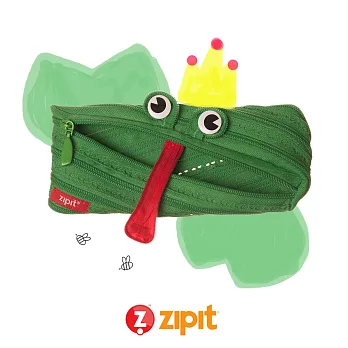 Zipit 動物拉鍊包(中)-青蛙
