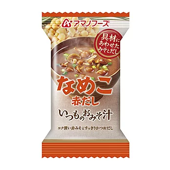 日本【天野】即席味噌湯-蕈菇