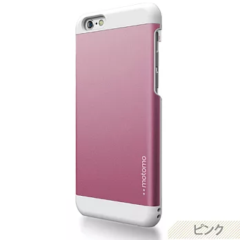 【日本MOTOMO】INO METAL CASE金屬保護殼iPhone6-BR2粉紅