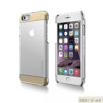 【日本MOTOMO】Wing透明感手機保護殼iPhone6金
