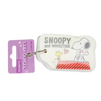 《sun-star》SNOOPY糊塗塌客好朋友系列單字卡(屋頂)