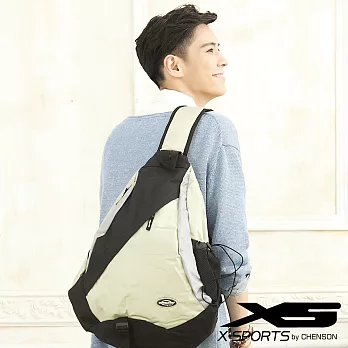 X-SPORTS 新潮詮釋.水滴型單肩背包/粉綠(CG30616-32)