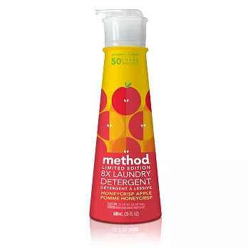 Method 美則 八倍濃縮智慧環保洗衣精-蜂蜜蘋果600ml(限量版)