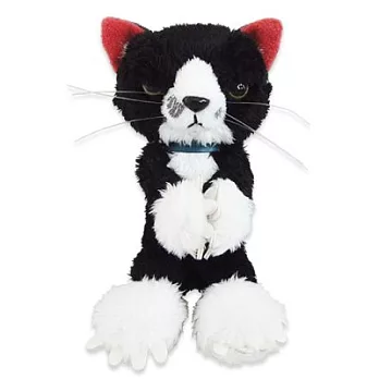 SCRATCH ,日本抓抓貓磁鐵絨毛玩偶_黑白(13cm) PP