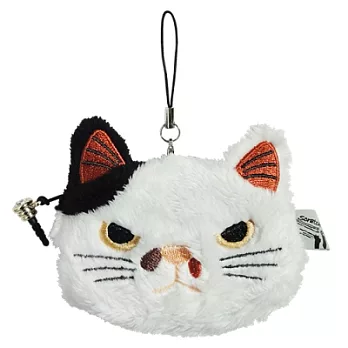 SCRATCH ,日本抓抓貓絨毛捲線器零錢包_Palm