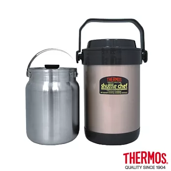【THERMOS 膳魔師】不鏽鋼真空燜燒鍋1.5L(RPF-20)BZM(古銅金色)