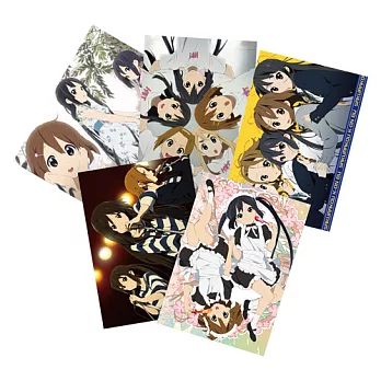 K-ON!!輕音部P2-明信片套卡(2) (5入裝)