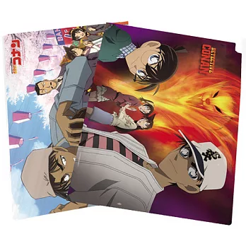 名偵探柯南-3層L型資料夾(8)