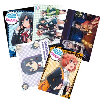 果然我的青春戀愛喜劇搞錯了。-明信片套卡(2) (5入裝)