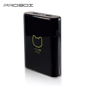PROBOX 三洋電芯 貓之物語系列 10400mAh 行動電源黑色