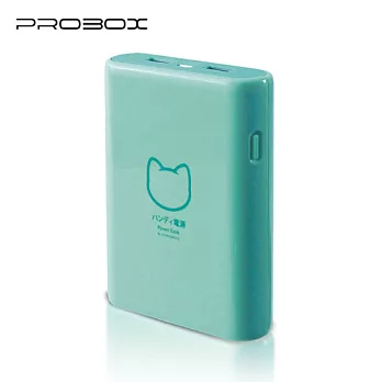 PROBOX 三洋電芯 貓之物語系列 10400mAh 行動電源-粉藍色