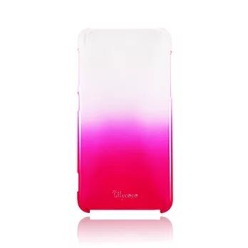 Lilycoco HTC Desire EYE 漸層透亮 硬式超薄保護殼漸層粉