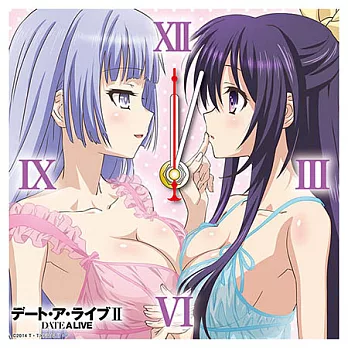 DATE A LIVE 約會大作戰II 方形立桌鐘 A