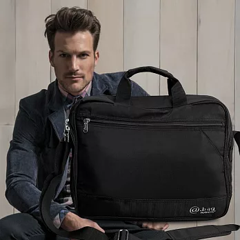 【X-SPORTS副牌】@bag摩斯密碼.都會職場潮流Pad公事包/黑(CG39828-3)