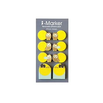iMaker手帳便利貼/貓頭鷹
