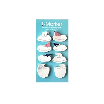 iMaker手帳便利貼/極地動物