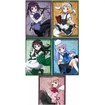 請問您今天要來點兔子嗎卡套組(一組5張)