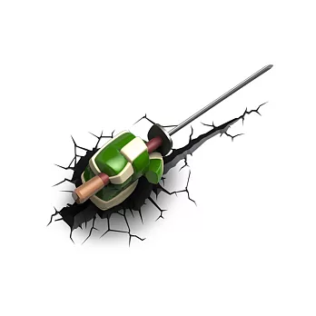 《3D立體造型燈》忍者龜系列 達文西 武士刀---3D Light FX出品(加拿大原裝)