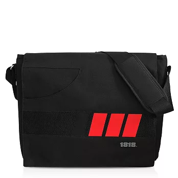 【1818】極限速度.斜紋姿態郵差斜背包/黑色(CG20910-3)