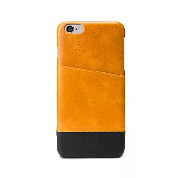 alto iPhone 6 Plus / 6S Plus 真皮手機殼背蓋, Metro - 淺棕/黑