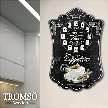TROMSO無框畫時鐘-美味咖啡(造型)