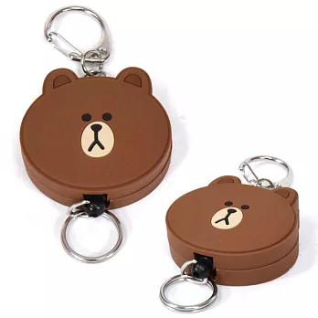 【LINE FRIENDS】頭型易拉扣證件套(熊大)