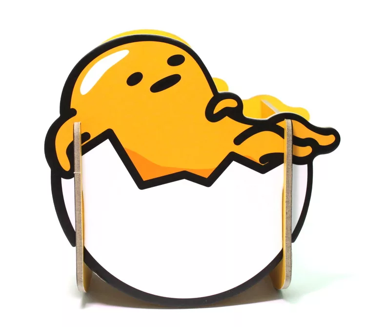 蛋黃哥造型置物架 -優閒躺 蛋黃哥造型置物架 全三款蛋黃哥-優閒躺