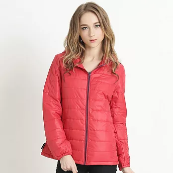 【CORPO X】女款科技羽絨外套-3M新雪麗保暖系列(超潑水)M紅格紋