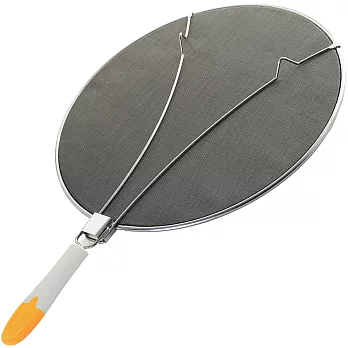 《REO》防噴濺濾網鍋蓋(黃)