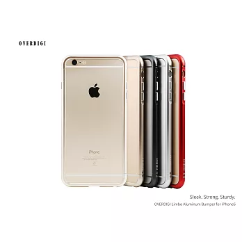 OVERDIGI Limbo iPhone6 質感航太鋁合邊框消光金